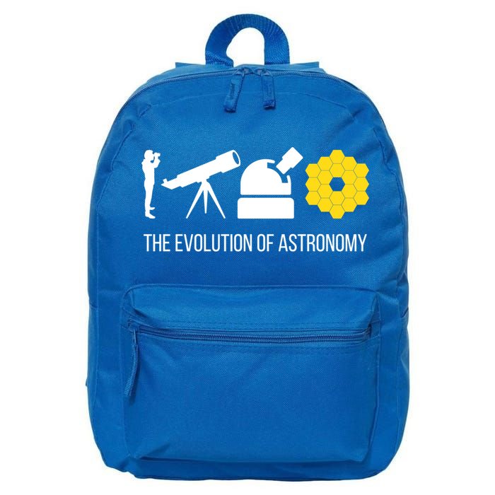 Evolution Of Astronomy Telescope James Webb Space Telescope Gift 16 in Basic Backpack