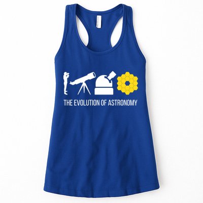 Evolution Of Astronomy Telescope James Webb Space Telescope Gift Womens Tank Top
