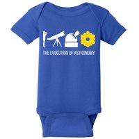 Evolution Of Astronomy Telescope James Webb Space Telescope Gift Baby Bodysuit