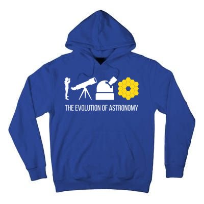 Evolution Of Astronomy Telescope James Webb Space Telescope Gift Tall Hoodie
