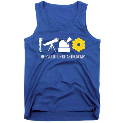 Evolution Of Astronomy Telescope James Webb Space Telescope Gift Tank Top