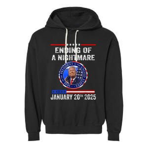 Ending Of A Nightmare January 20th 2025 Garment-Dyed Fleece Hoodie