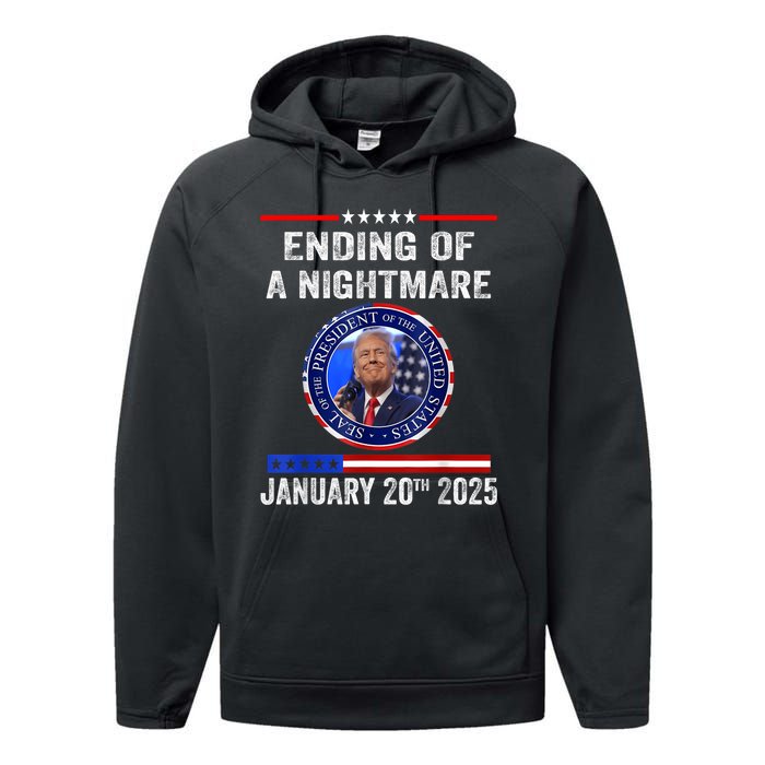 Ending Of A Nightmare January 20th 2025 Performance Fleece Hoodie