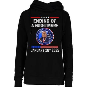 Ending Of A Nightmare January 20th 2025 Womens Funnel Neck Pullover Hood