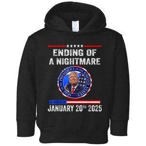 Ending Of A Nightmare January 20th 2025 Toddler Hoodie