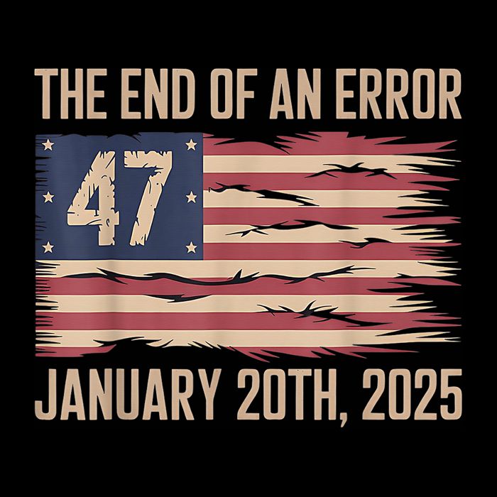 End Of An Error January 20 2025 President Inauguration Flat Bill Trucker Hat