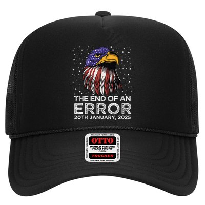 End Of An Error Inauguration Trump 20 January 2025 Trucker Hat