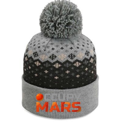 Explorer Occupygiftmars Astronomy Gift The Baniff Cuffed Pom Beanie