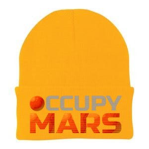 Explorer Occupygiftmars Astronomy Gift Knit Cap Winter Beanie