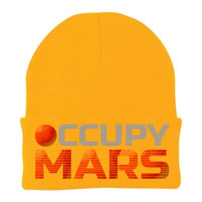 Explorer Occupygiftmars Astronomy Gift Knit Cap Winter Beanie