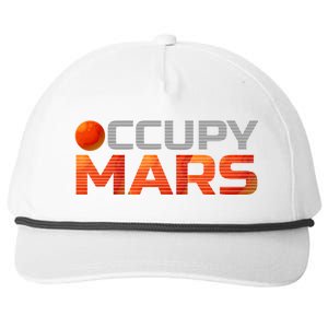 Explorer Occupygiftmars Astronomy Gift Snapback Five-Panel Rope Hat