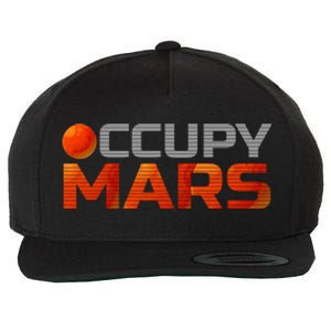 Explorer Occupygiftmars Astronomy Gift Wool Snapback Cap