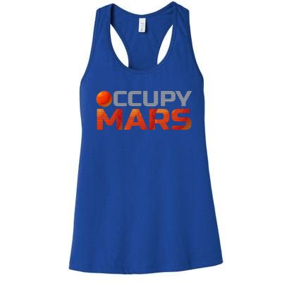 Explorer Occupygiftmars Astronomy Gift Women's Racerback Tank