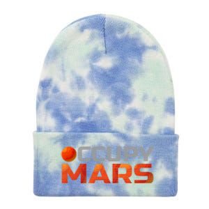 Explorer Occupygiftmars Astronomy Gift Tie Dye 12in Knit Beanie