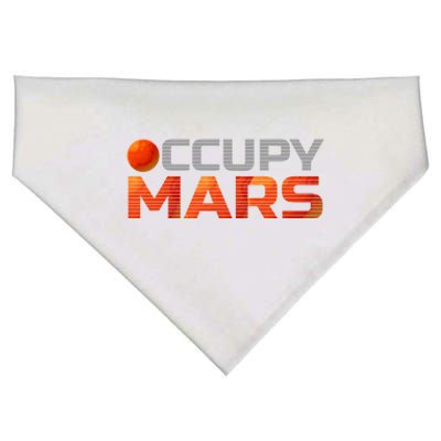 Explorer Occupygiftmars Astronomy Gift USA-Made Doggie Bandana