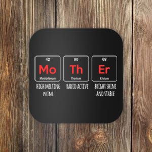 Elements Of A Mother Periodic Table MotherS Day Funny Coaster