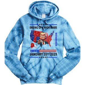 Ending Of A Nightmare January 20th 2025 Tie Dye Hoodie