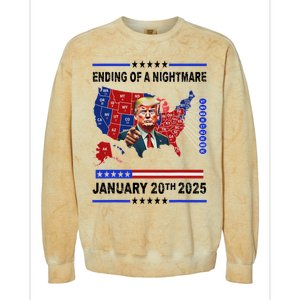 Ending Of A Nightmare January 20th 2025 Colorblast Crewneck Sweatshirt