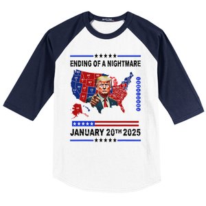 Ending Of A Nightmare January 20th 2025 Baseball Sleeve Shirt