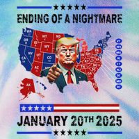 Ending Of A Nightmare January 20th 2025 Legacy Tie Dye Trucker Hat