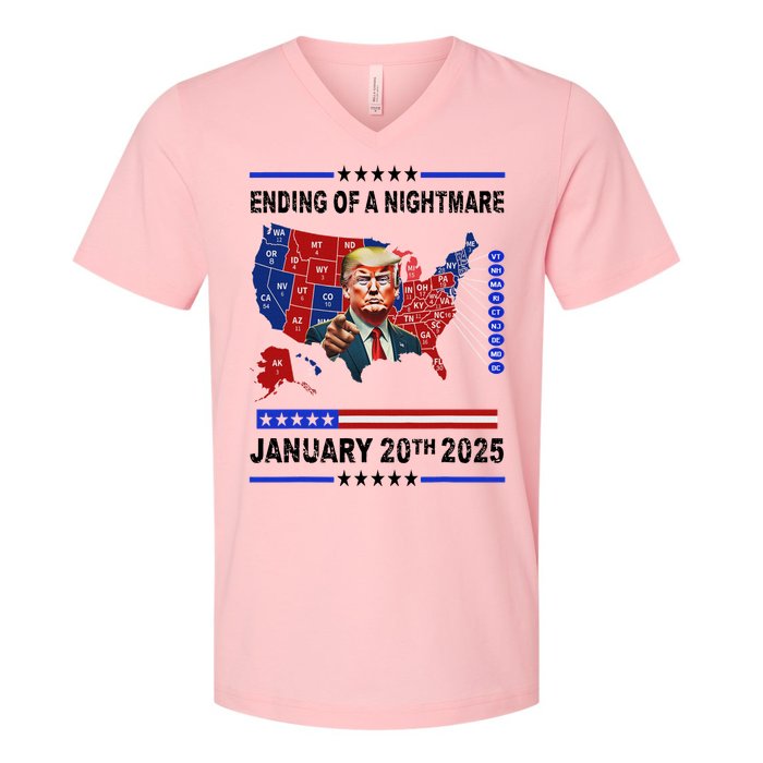 Ending Of A Nightmare January 20th 2025 V-Neck T-Shirt