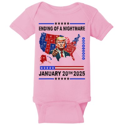 Ending Of A Nightmare January 20th 2025 Baby Bodysuit