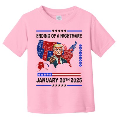 Ending Of A Nightmare January 20th 2025 Toddler T-Shirt