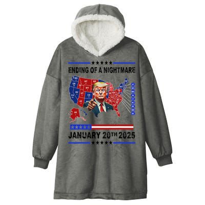 Ending Of A Nightmare January 20th 2025 Hooded Wearable Blanket