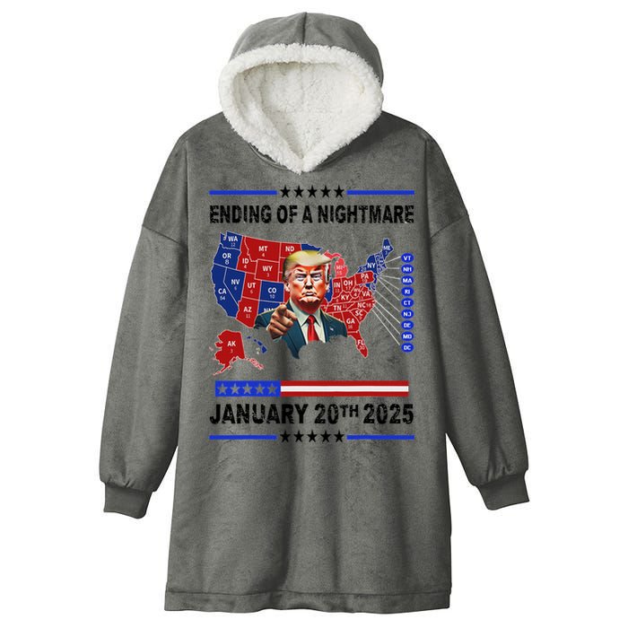 Ending Of A Nightmare January 20th 2025 Hooded Wearable Blanket