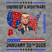 Ending Of A Nightmare January 20th 2025 Hooded Wearable Blanket