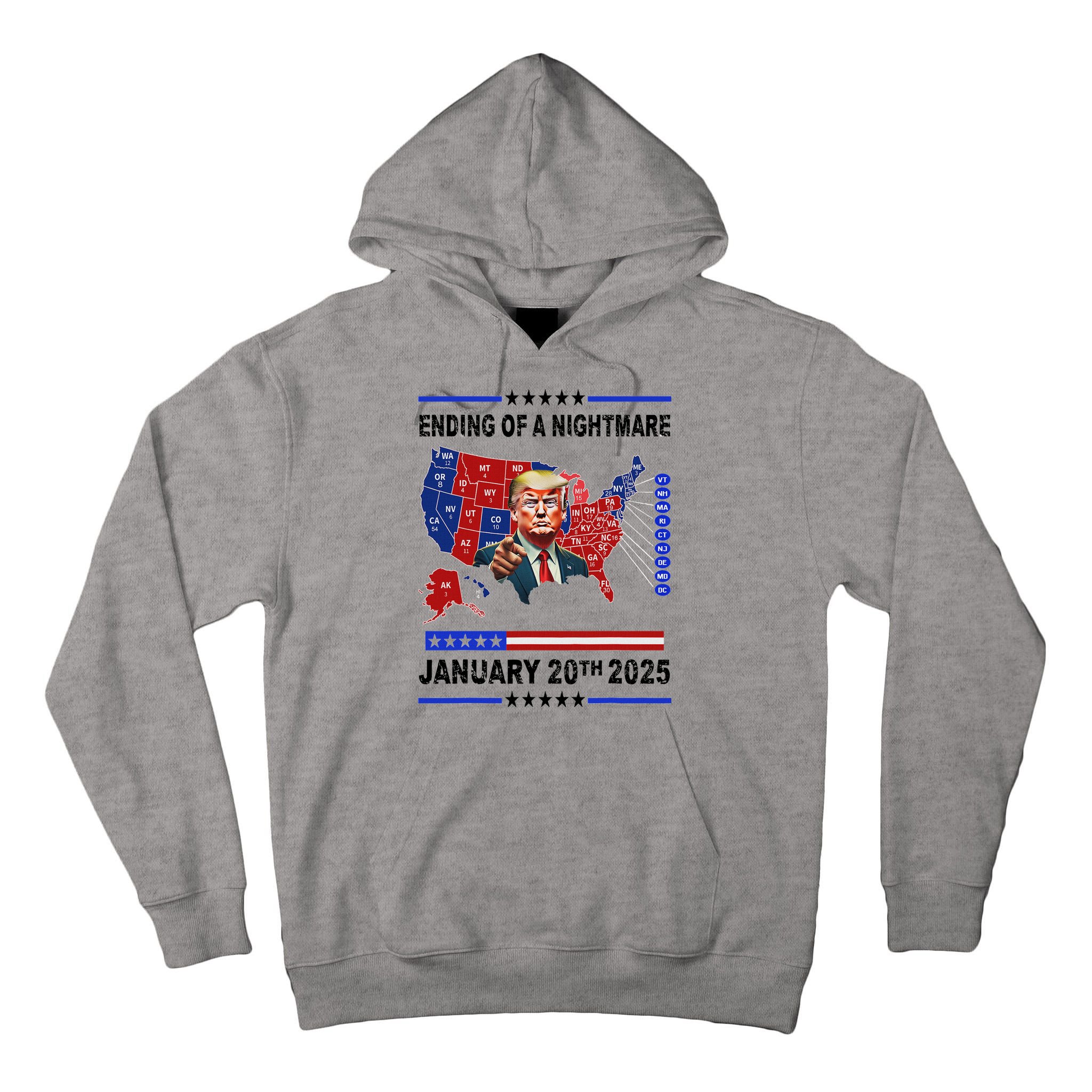 Ending Of A Nightmare January 20th 2025 Tall Hoodie