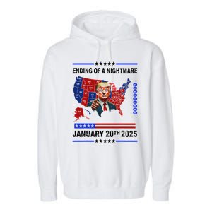 Ending Of A Nightmare January 20th 2025 Garment-Dyed Fleece Hoodie