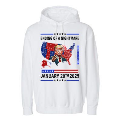 Ending Of A Nightmare January 20th 2025 Garment-Dyed Fleece Hoodie