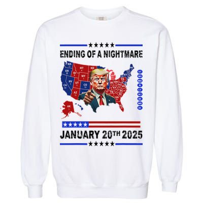 Ending Of A Nightmare January 20th 2025 Garment-Dyed Sweatshirt