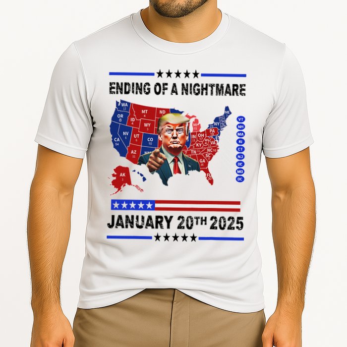 Ending Of A Nightmare January 20th 2025 Cooling Performance Crew T-Shirt
