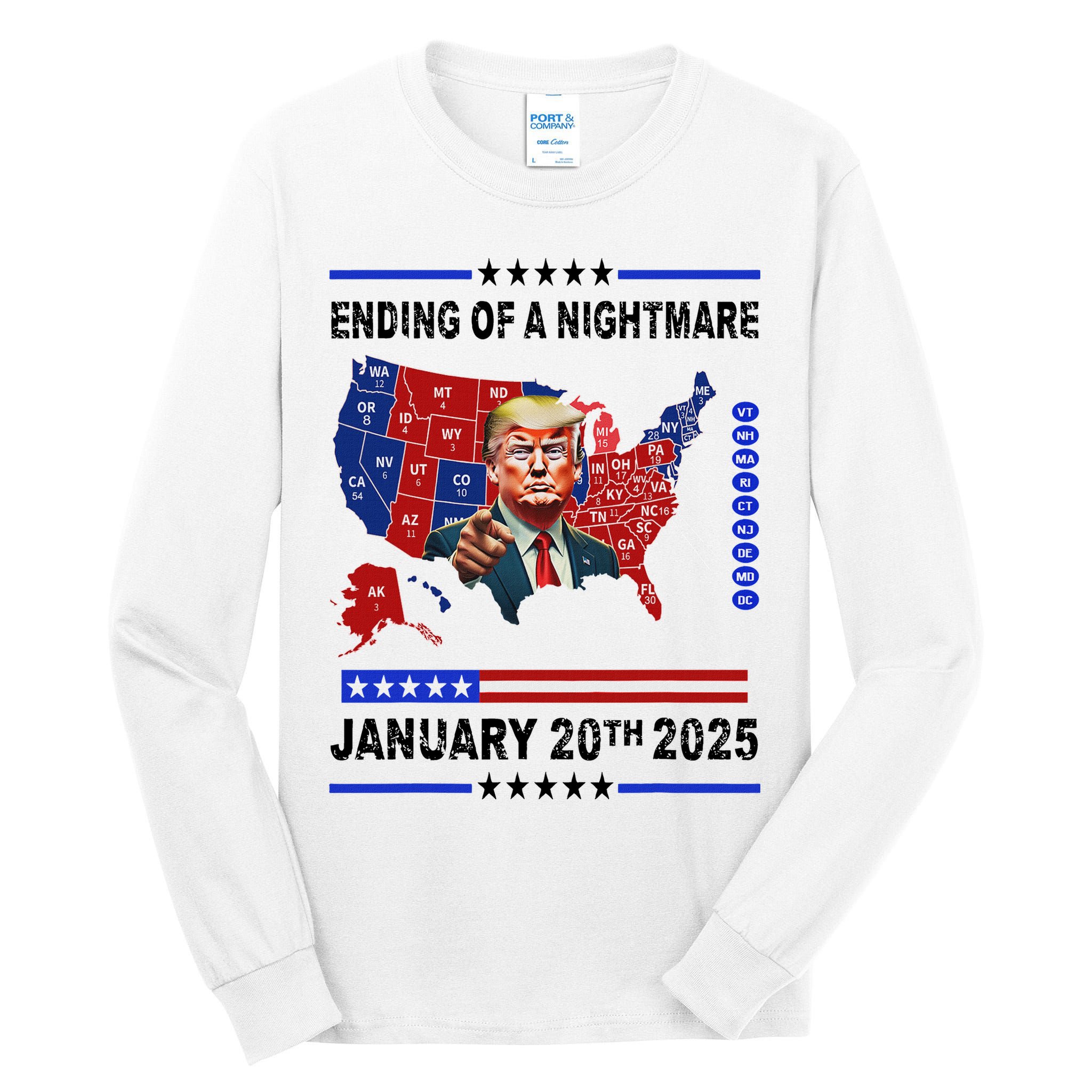 Ending Of A Nightmare January 20th 2025 Tall Long Sleeve T-Shirt