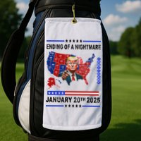 Ending Of A Nightmare January 20th 2025 Golf Towel