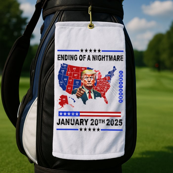 Ending Of A Nightmare January 20th 2025 Golf Towel