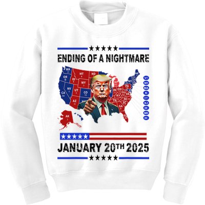 Ending Of A Nightmare January 20th 2025 Kids Sweatshirt
