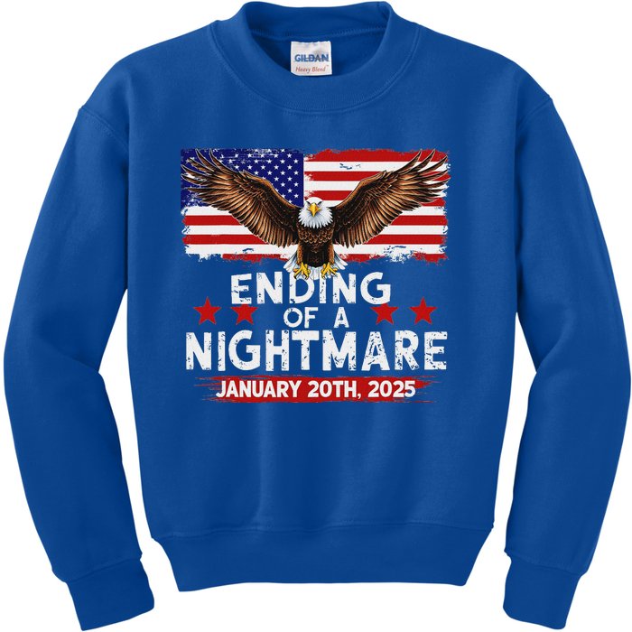 Ending Of A Nightmare January 20th 2025 Kids Sweatshirt