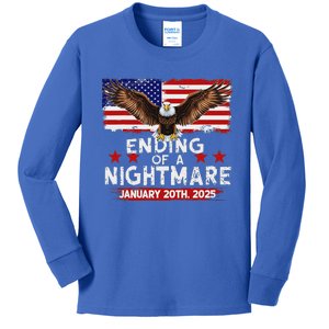 Ending Of A Nightmare January 20th 2025 Kids Long Sleeve Shirt