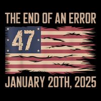 End Of An Error January 20 2025 President Inauguration Drawstring Bag