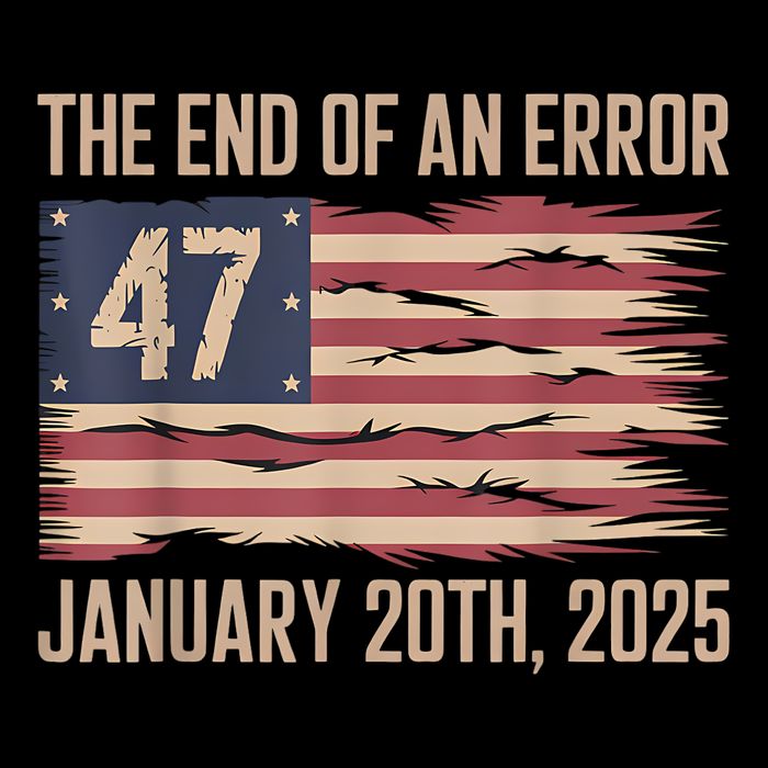 End Of An Error January 20 2025 President Inauguration Drawstring Bag