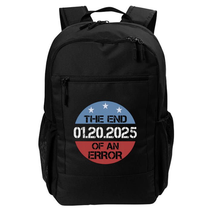 End Of An Error January 20 2025 Inauguration Trump Daily Commute Backpack