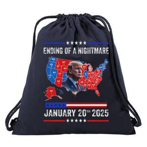 Ending Of A Nightmare January 20th 2025 Drawstring Bag