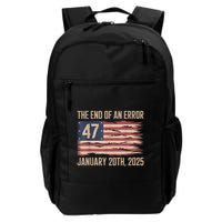End Of An Error January 20 2025 President Inauguration Daily Commute Backpack