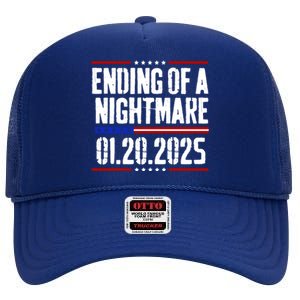 Ending Of A Nightmare January 20th 2025 High Crown Mesh Back Trucker Hat