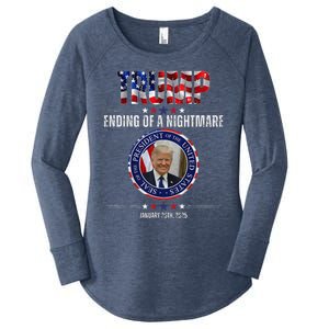 Ending Of A Nightmare January 20th 2025 Women's Perfect Tri Tunic Long Sleeve Shirt