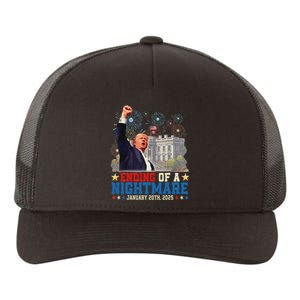 Ending Of A Nightmare January 20th Trump Inauguration Day Yupoong Adult 5-Panel Trucker Hat