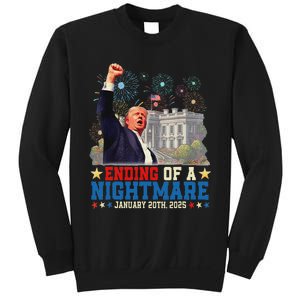 Ending Of A Nightmare January 20th Trump Inauguration Day Sweatshirt